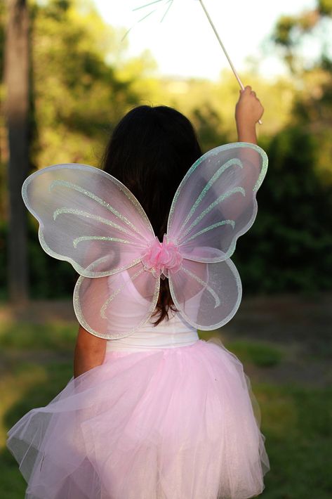 Princess Tutu Costumes, Kids Angel Wings, Butterfly Wings Costume, Fairy Wings Costume, Pink Toys, Costume Wings, Princess Tutu, Fairy Aesthetic, Butterfly Party