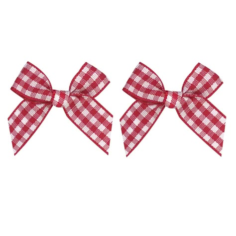 PRICES MAY VARY. 100 % Polyester Size: bow width 3 1/8" x length 3 3/8" approximately (82mmx 78mm)there will 3mm error by manual measurement Packing: 28pcs – Checkered ribbon bow appliqué embellishment decoration Color: Red and White Material : 100% polyester, certification Oeko-Tex Stardand Uses: perfect for your holiday crafts, wedding, gift, sewing, scrapbooking, hair bows, belts tons, use your imagination. Welcome to VIVIQUEN. 
 This gingham ribbon bow is ideal for hair decorations, scrapboo Hair Flowers Wedding, Hair Flowers, Plaid Ribbon, Gingham Fabric, Gift Diy, Mini Bows, Plaid Bow, Craft Wedding, Red Gingham