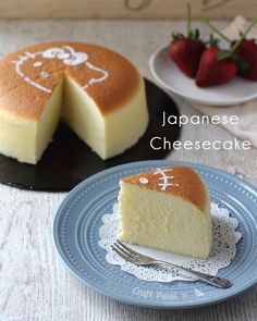 Fluffy Cheesecake Recipe, Cotton Cheesecake Recipe, Japanese Cheesecake Recipe, Bolo Chiffon, Fluffy Cheesecake, Cotton Cheesecake, Dessert Mousse, Japanese Cake, Japanese Cheesecake