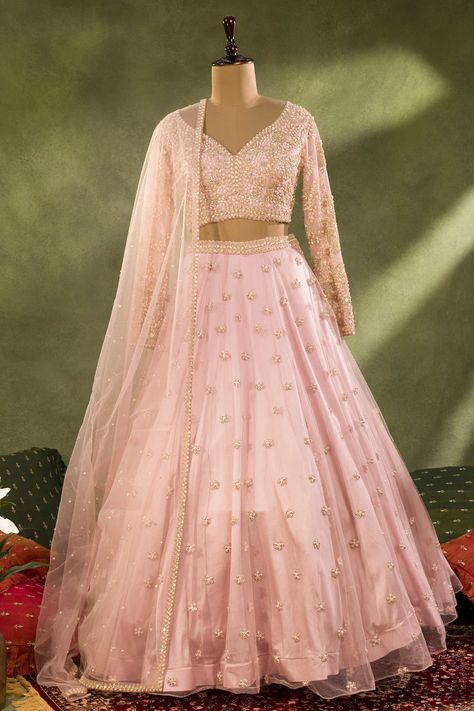 Light Mauve Pink Lehenga, Bridesmaids Lehenga, Umbrella Style Lehenga, Net Lehenga, Embroidered Lehenga, Sweetheart Neck Blouse, Lehenga Choli, Bridal Party Lehenga, Designer Lehenga, Lehenga, Lehengas, Lehenga Online, Lehenga Design, Lehenga Blouse Design Heart Neckline Blouse, Heart Neck Blouse, Lehenga Styles, Umbrella Lehenga, Bridesmaids Lehenga, Sweet Heart Neck, Lehenga Online Shopping, Sweet Heart Neckline, Bridesmaid Lehenga