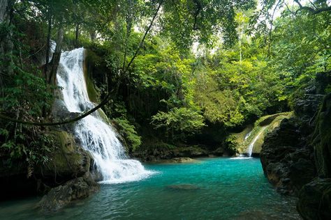 CAMBAIS FALLS IN ALEGRIA, CEBU - Journey Era Alegria Cebu Aesthetic, Alegria Cebu, Cebu Tourist Spots, Kawasan Falls Canyoneering, Kawasan Falls Cebu, Cebu Philippines, Philippines Travel, Cebu, Vibrant Blue