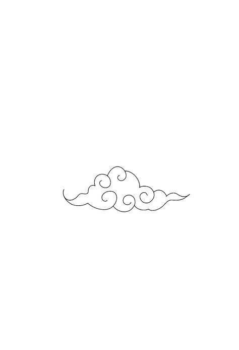 Japanese Cloud Design, Cloud Tattoo Ideas, Side Thigh Tattoos Women, Wind Tattoo, Cloud Tattoo Design, Lightning Bolt Tattoo, Floral Print Wallpaper, Sky Tattoos, Side Thigh Tattoos