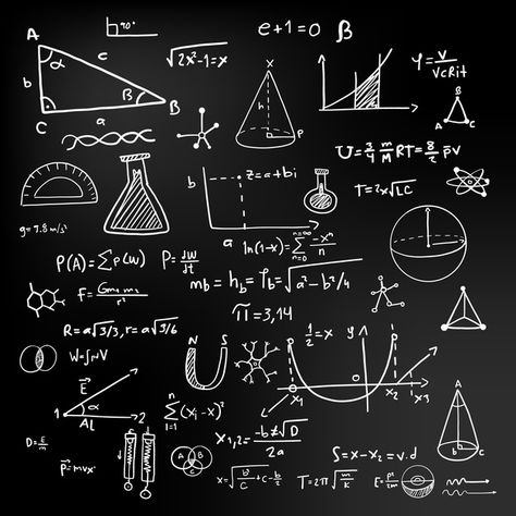 Statistics And Probability Background, Statistics And Probability Design, Science Formulas, Science Symbols, Mathematics Art, Math Design, Physics Formulas, Circular Art, Maths Exam