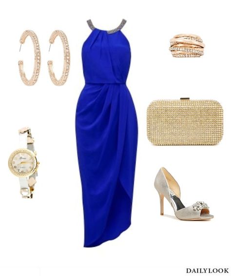 Blue Wedding Guest Outfits, Royal Blue Dress Outfit, Accessories Wedding Guest, Blue Dress Accessories, Blue Dress Outfit, Blue Dress Outfits, Plus Size Wedding Guest Dresses, Wedding Guest Style, Royal Blue Dress