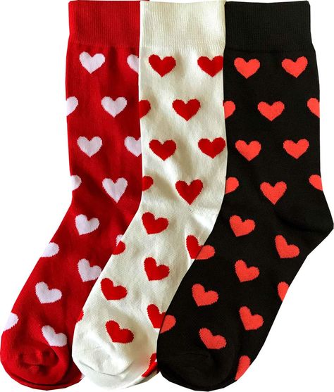 PRICES MAY VARY. Cotton Pull On closure Machine Wash Ships Out The Next Day From the USA Valentines Day Heart Gift Novelty Mens Cotton Socks 3 PACK Adult Mens Casual Combed Cotton Socks Fits Size 7-13 3 Pair per Pack by Kings Of NY a Streetwear Brand All our products are shipped Quickly with Tracking Our KINGS OF NY Valentines Day Heart Gift Novelty Mens Cotton Socks 3 PACK are super comfortable and stylish. Our men's cotton socks are the perfect valentines day gift to yourself, a friend or any Halloween Pjs, Valentines Socks, Mens Novelty Socks, Cheap Socks, Valentines Day Heart, Comfortable Socks, Fashion Autumn, Warm Socks, Novelty Socks