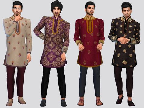 The Sims Resource - Suite Kurta Sims4 Indian Cc, Indian Sims 4, Sims 4 Aztec Cc, Sims 4 Hindu Cc, Sims 4 Cc Indian Clothes, Sims 4 Indian Cc Male, Sims 4 Arabic Cc, Ts4 Indian Cc, Sims 4 Cc Medieval Clothes Men