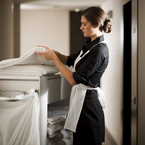 Hotel Housekeeping, Hotel Worker, Room Attendant, Hotel Cleaning, Hotel Uniform, Luxury Hotel Room, Maid Uniform, Hotel Staff, Hotel Services