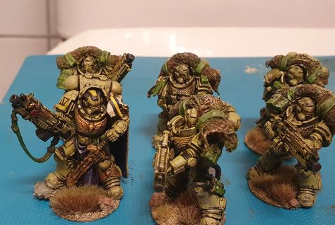 Realistic camo space marines Heavy Intercessors 40k, Intercessors 40k, Heavy Intercessors, 40k Miniatures, African People, Miniatures, Quick Saves