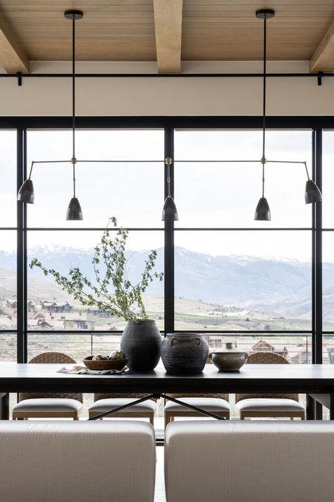 Mountainside Retreat: The Dining Room