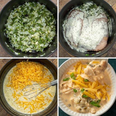 Maebells - This Cheesy Jalapeno Chicken Soup has all the... Cheesy Jalapeño Chicken Soup, Jalapeño Chicken Soup, Cheesy Jalapeño Chicken, Cheesy Jalapeno Chicken, Jalapeno Chicken, Jalapeno Popper, Jalapeno Poppers, Hearty Soups, Chicken Soup