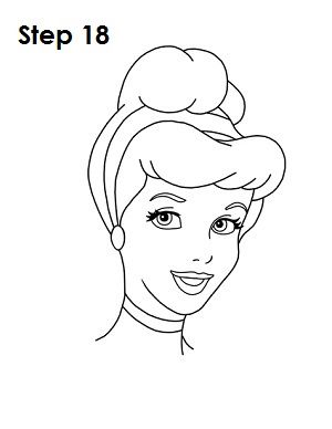 How to Draw Cinderella How To Draw Cinderella, Draw Cinderella, Cinderella Drawing, Cinderella Wallpaper, Disney Minimalist, Disney Character Drawings, Easy Disney Drawings, Disney Princess Cartoons, Disney Drawings Sketches