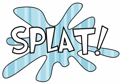 Onomatopoeia, also means the sound of something, but in words like "SPLAT!" mean the sound of a water drop when it hits the ground. Teachers Corner, School Playground, Mentor Texts, Figurative Language, Reading Classroom, High School Art, Reading Skills, Free Clip Art, A Word