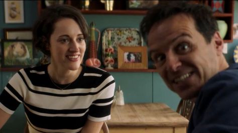 Fleabag Breaking The Fourth Wall, Fleabag Screencaps, Breaking The Fourth Wall, Groucho Marx, The Rocky Horror Picture Show, Andrew Scott, Fourth Wall, Charlie Chaplin, Silver Screen