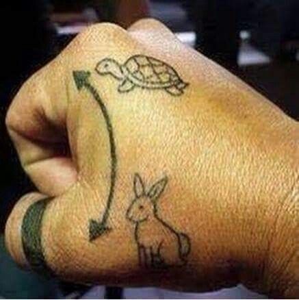 Tatoo for bikers with short term memory!!☺ Motorcycle Hand Tattoo, Hase Tattoos, Dirt Bike Tattoo, Tortoise Tattoo, Biker Tattoo, Motor Tattoo, Bunny Tattoo, Harley Davidson Tattoos, Bicycle Tattoo