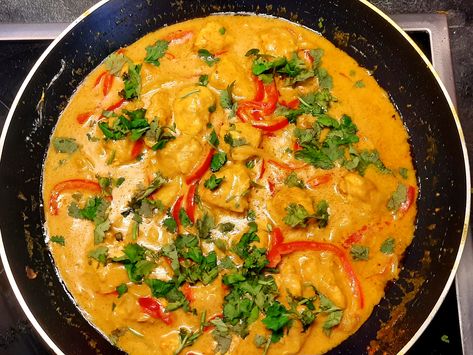 Poulet+coco+ail+curry+curcuma+à+la+coriandre+et+aux+poivrons(+un+plat+sans+gluten!..) Poulet Curry Coco, Coco Curry, Lactose Free Diet, Garam Masala, Fajitas, Rice Recipes, Sans Gluten, Meal Planner, Street Food