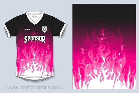 Vector a pink and black jersey that says... | Premium Vector #Freepik #vector #jersey #jerseys #football-shirt #soccer-jersey Pink Jersey Design, Sport T Shirt Design, Football Jersey Design, Motif Vector, Jersey Futsal, Basketball T Shirt Designs, Jersey Pink, Sports Tshirt Designs, Sport Shirt Design