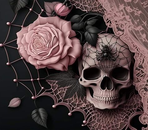 Emo Pics, Gothic Art Prints, Halloween Plants, Sugar Skull Artwork, Floral Halloween, Simple Street Style, Gothic Flowers, Sublimation Halloween, Halloween Flowers