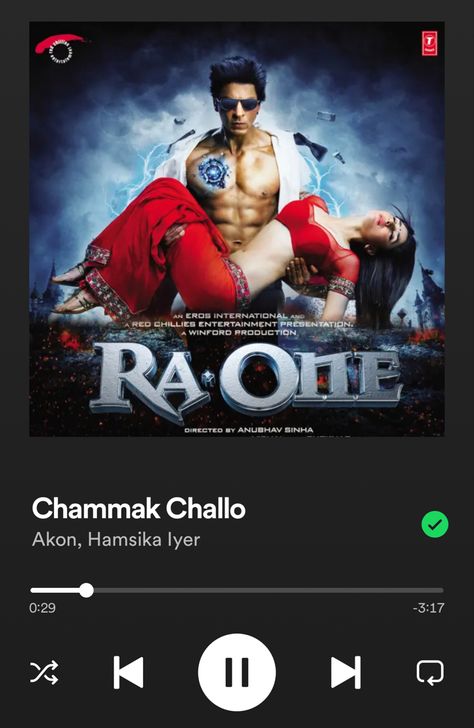 Ra One, Chammak Challo, Vishal Shekhar, Indian Musical Instruments, 78 Rpm Records, Favorite Song Lyrics, Latest Bollywood Movies, Matric Dance, Indian Music