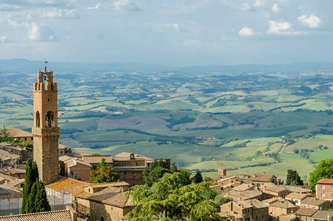 Montalcino: Tuscany’s Top Secret - ITALIAN FIX Montalcino Italy, Tuscan Towns, Brunello Di Montalcino, Val D Orcia, Tuscany Travel, Wine Tourism, Toscana Italia, Under The Tuscan Sun, Montepulciano