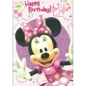 ... Mouse Clubhouse 'Happy Birthday - 2' Girls 2nd Birthday Card - Minnie Happy 2nd Birthday Girl Quotes, Happy 2nd Birthday Girl, Birthday Granddaughter Quotes, Special Happy Birthday Wishes, 2nd Birthday Girl, Birthday Granddaughter, Granddaughter Quotes, Birthday Wishes For Kids, February Crafts