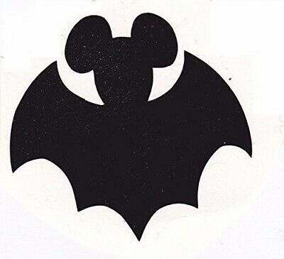 Find many great new & used options and get the best deals for Vinyl Disney Mickey Mouse Halloween Bat Die Cut Stickers - 4pc at the best online prices at eBay! Free shipping for many products! Disney Car Accessories, Disney Castle Silhouette, Halloween Activities For Toddlers, Disney Halloween Decorations, Bat Sticker, Halloween Names, Mouse Halloween, Disney Silhouettes, Mouse Crafts