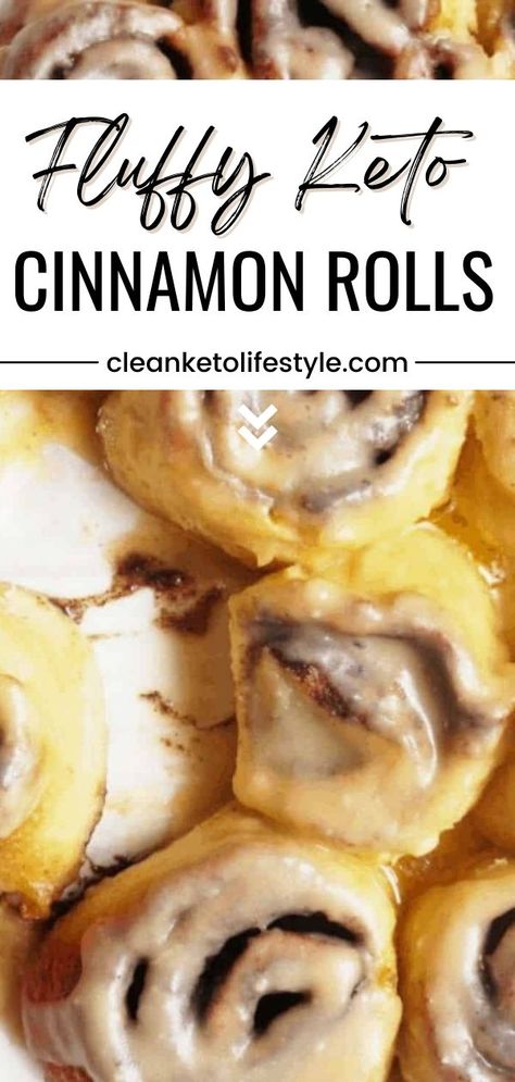 These Keto Cinnamon Rolls are our "keto-fied" version of classic, home-style cinnamon rolls. They’re fluffy, soft, and topped with the most amazing brown butter icing you ever tasted! These rolls are keto, low-carb, gluten-free, and grain-free! There is nothing better than a warm cinnamon roll straight out of the oven? It's pure deliciousness! Best Keto Cinnamon Rolls, Keto Low Carb Cinnamon Rolls, Keto Caramel Pecan Rolls, Keto Cinnamon Raisin Bread, Fathead Dough Cinnamon Rolls, Keto Cinammon Roll, Cinnamon Rolls With Almond Flour, Keto Cinnamon Roll Bread, Keto Crescent Rolls