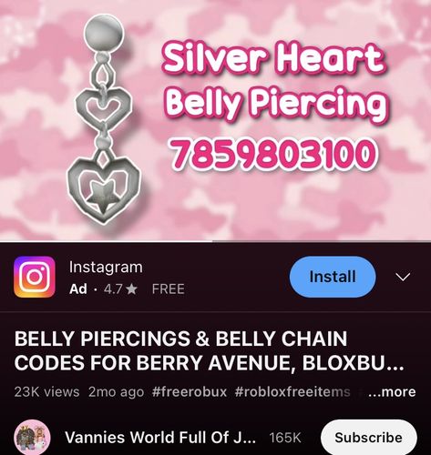 Belly Chain Roblox Code, Belly Piercing Codes For Berry Ave, Berry Ave Belly Piercing Codes, Belly Chain Codes Berry Ave, Berry Avenue Codes Belly Chain, Berry Avenue Codes Belly Ring, Roblox Belly Piercing Codes, Berry Avenue Belly Piercing Codes, Beauty Decals