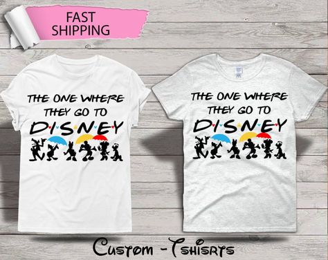 7 BEST Disney Shirts for Adults Who LOVE Park Hopping - ThemeParkHipster Best Disney Shirts, Unique Disney Shirts, Daisy Donald Duck, Disney Family Vacation Shirts, Disney Family Vacation, Disney Friends, Mickey Y Minnie, Family Vacation Shirts, The One Where