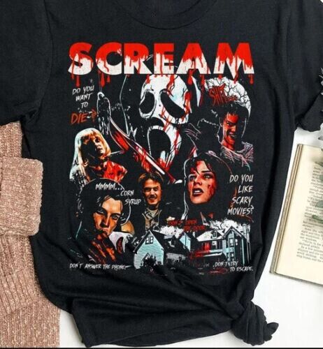 Scream Clothes, Scream Merch, Scream 1, Billy Loomis, Horror Movie Shirts, Scream Movie, Movie Shirts, 15th Birthday, Retro 90s