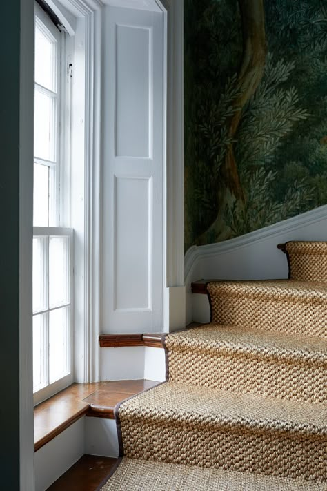 Staircase Runner, Rochester Institute Of Technology, Hallway Design, Interior Stairs, Modern Staircase, Upstate New York, Staircase Design, Residential Design, Historic Homes