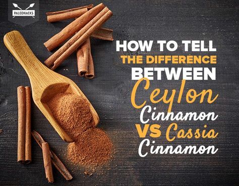 The Difference Between Ceylon and Cassia Cinnamon Healthy Spices, Nutritional Food, Cassia Cinnamon, Cinnamon Benefits, Ceylon Cinnamon, Healthy Herbs, Mango Recipes, Food Info, Spices And Herbs