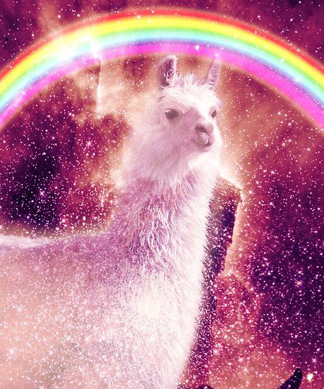 Buy 'Rainbow LlamaLlama Spirit' by SkylerJHill as a T-Shirt, Classic T-Shirt, Tri-blend T-Shirt, Lightweight Hoodie, Women's Fitted Scoop T-Shirt, Women's Fitted V-Neck T-Shirt, Women's Relaxed Fit T-Shirt, Graphic T-Shirt, Women's Chiffon... Rainbow Llama, Trippy Cat, Funny Space, Unicorn Poster, Rainbow Stickers, Space Cat, Photoshop Art, Poster Making, Metal Poster Displate