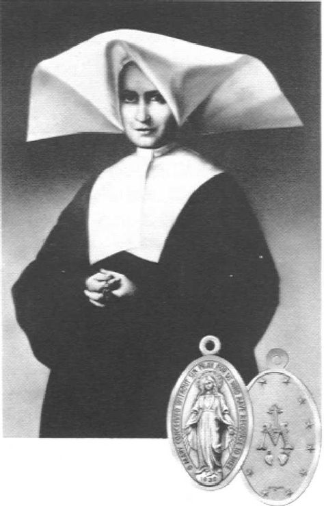 St Catherine Laboure, Catherine Laboure, Daughters Of Charity, Nuns Habits, Saint Catherine, Novena Prayers, Mama Mary, Jesus Prayer, St Catherine