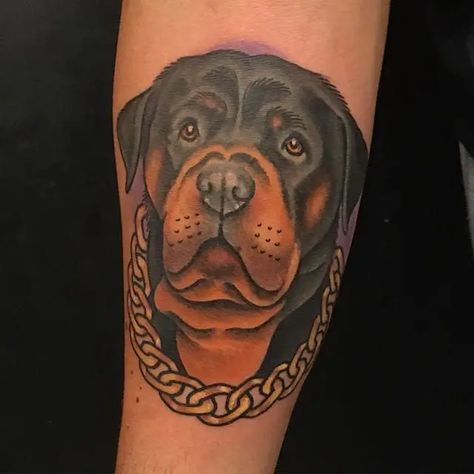 The 35+ Best Rottweiler Tattoo Designs In The World - The Paws Rottweiler Tattoo Ideas, Dog Tattoo Ideas Minimalist, Tattoo Ideas Minimalist, Rottweiler Tattoo, Dog Rottweiler, Dog Tattoo Ideas, Simple Tattoo, Dog Training Techniques, Dog Stories