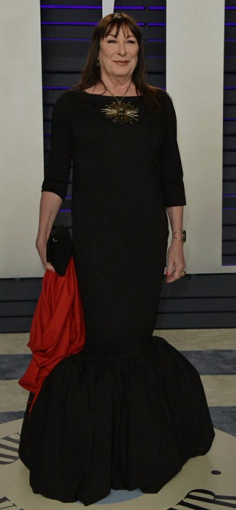 Angelica Houston, Anjelica Huston, Houston, Little Black Dress, Black Dress, Actresses, Celebrities, Quick Saves, Black