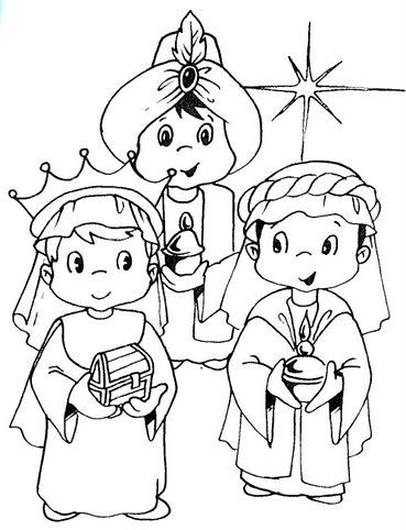 Happy Three Kings Day, Christmas Cards Drawing, Precious Moments Coloring Pages, Roi Mage, Bible Coloring Pages, Three Wise Men, Kings Day, Bible Coloring, Three Kings