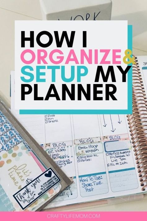 Life Planner Diy, Diy Planners, Life Planner Organization, Erin Hanson, Planner Setup, Plum Paper Planner, My Planner, Erin Condren Planner, Planner Tips