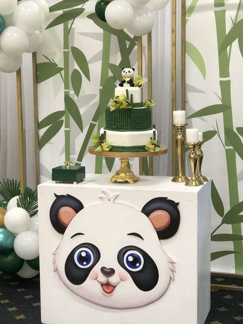 Panda Baby Shower Theme, Panda Birthday Theme, Panda Birthday Cake, Panda Themed Party, Panda Baby Showers, Baby Shower Party Planning, Panda Birthday Party, Panda Birthday, Panda Baby