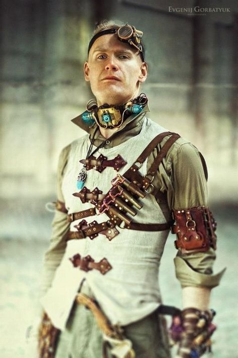 Moda Steampunk, Steampunk Man, Steampunk Characters, Gothic Mode, Steampunk Men, Mode Steampunk, Steampunk Couture, Style Steampunk, Steampunk Cosplay