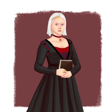 Daenaera Velaryon, Targaryen Princess, Elaena Targaryen, Aegon Iii, Asoiaf Fanart, Red Queen Characters, Rhaena Targaryen, Daena Targaryen, Game Of Thrones Dress