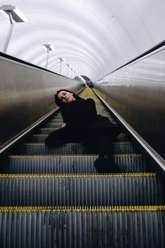 Underpass Photoshoot, Escalator Photography, Urban Photography Portrait, Metro Paris, City Shoot, Shotting Photo, Street Portrait, U Bahn, Outdoor Portraits