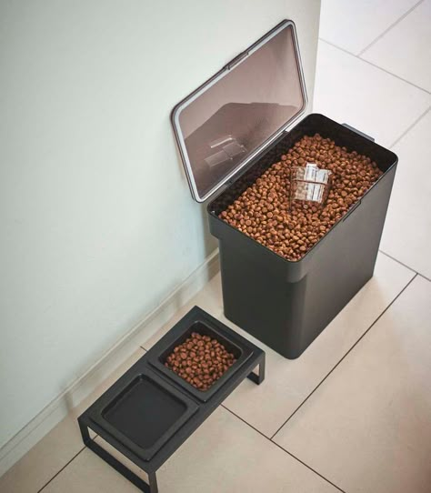 Tower Airtight Pet Food Storage Large Storage Containers, Pet Food Storage Container, Pet Food Container, Pet Food Storage, Dog Food Storage, Modern Pet, Dog Rooms, Dry Dog Food, Food Container