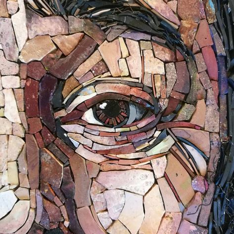 Art Patterns Projects Tiles mosaic projects mosaic tiles mosaic art mosaic patterns mosaic mosaic garden art Mosaic Faces, Tile Mosaic Art, Independent Study, Mosaic Portrait, Mosaic Inspiration, Mosaic Garden Art, Tiles Mosaic, Mosaic Art Projects, Mosaic Murals