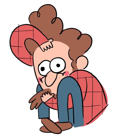 Creator and executive producer Alex Hirsch animates himself in the style of his "Gravity Falls" characters. Gravity Falls Characters, Alex Hirsch, Bd Art, Disney Xd, Cartoon Gifs, Disney Memes, Drawing Videos, A Cartoon, Gravity Falls