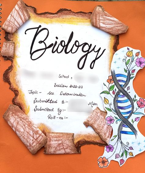 Biology project ideas Biology Project Ideas, School Project Ideas, Biology Project, Project Cover Page, Biology Projects, Creative School Project Ideas, Human Genome, Bio Data, Biology Teacher