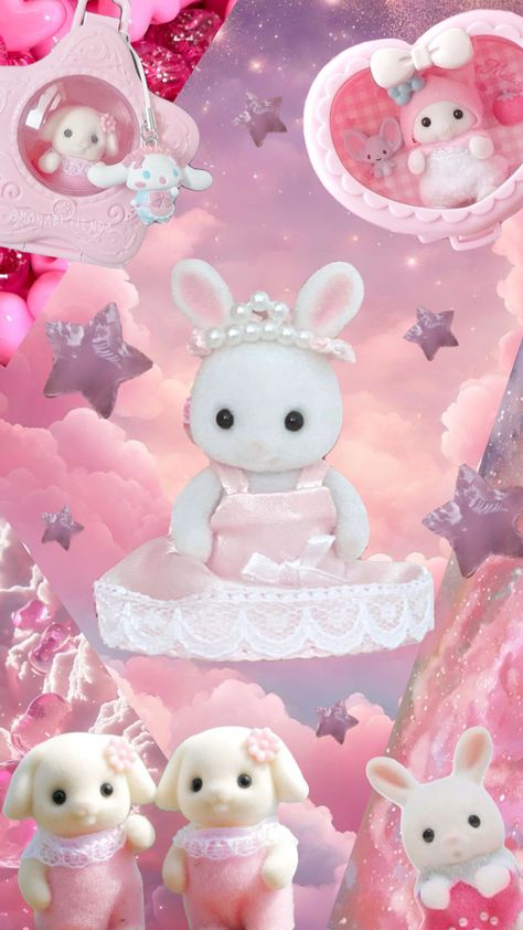 I LOVE SYLVANIAN FAMILY 💗💞💖#sylvanianfamily #Pink #cute Sylvanian Family, Hello Kitty Iphone Wallpaper, Instagram Wallpaper, Sylvanian Families, Wallpaper Iphone Cute, Background Images, Iphone Wallpaper, Hello Kitty, Kitty