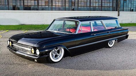 Station Wagon Cars, Wagon Cars, Classic Hot Rod, Low Life, Chevy Chevelle, Ford Galaxie, Ford Classic Cars, Old Classic Cars, Sweet Cars