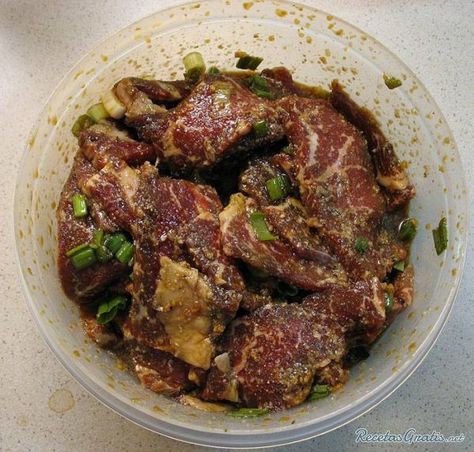 Colombian Food, Hispanic Food, Carne Asada, Adobo, Bbq Recipes, Cooking Meat, Kitchen Recipes, Grilling Recipes, Meat Recipes