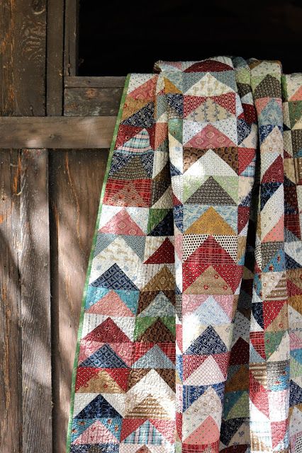 Temecula Quilt Co || Wild Goose Wednesday Quilting Digest, Rustic Quilts, Traditional Folk Art, Flying Geese Quilt, Wild Goose, Triangle Quilts, Classic Quilts, Country Quilts, Scrap Quilt Patterns