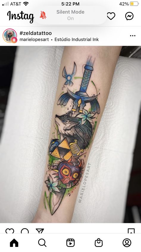 Sp Tattoo, Final Fantasy Tattoo, Nintendo Tattoo, Arm Tattoos For Guys Forearm, Zelda Tattoo, Gamer Tattoos, Nerd Tattoo, Bouquet Tattoo, Marvel Tattoos